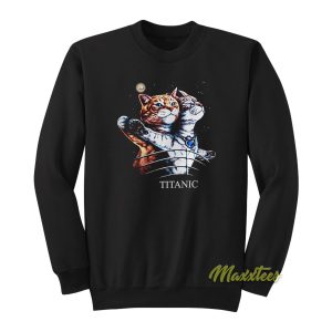 Titanic Cat Lovers Sweatshirt 1