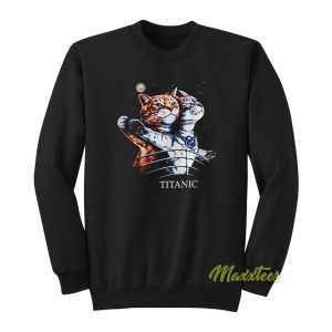 Titanic Cat Lovers Sweatshirt 2