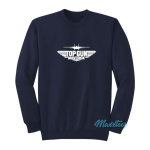 Tom Cruise Top Gun Maverick Logo Sweatshirt