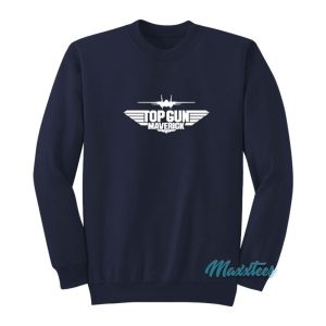 Tom Cruise Top Gun Maverick Logo Sweatshirt 2