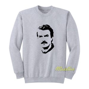 Tom Selleck Mustache Sweatshirt