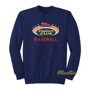 Topps Stadium Club Baseball Sweatshirt