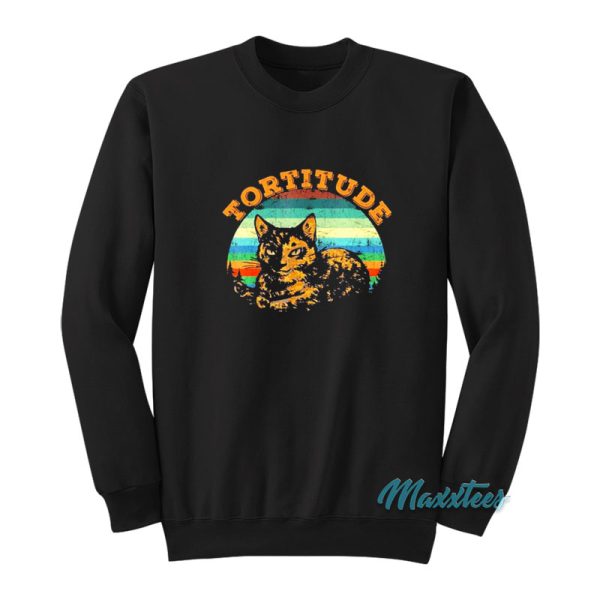 Tortoiseshell Cat Tortitude Sweatshirt