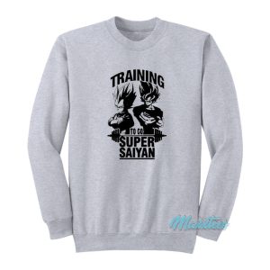 Training To Go Super Saiyan Dragon Ball Z Sweatshirt