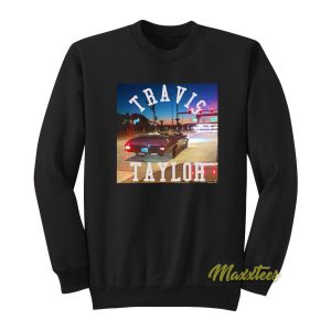 Travis Kelce and Taylor Swift In Car Sweatshirt 1