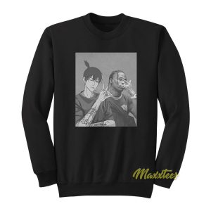 Travis Scott and Aki Hayakawa Chainsaw Man Sweatshirt 1