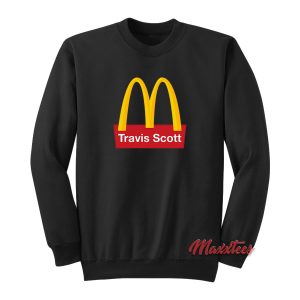 Travis Scott x McDonald’s Logo Sweatshirt