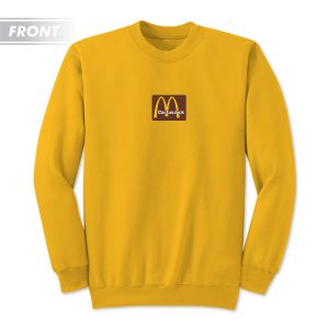 Travis Scott x McDonalds Sesame Inv Sweatshirt 1