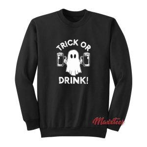 Trick or Drink Halloween Sweatshirt 2