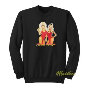 Trixie and Katya Swimsuit Sweatshirt 1