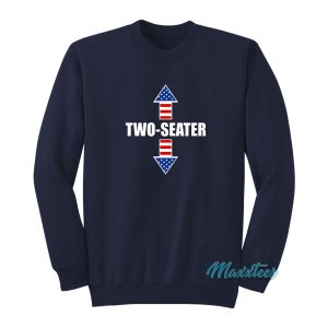 Two Seater Usa Flag Arrows Sweatshirt 1