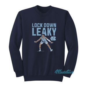 Unc Basketball Lock Down Leaky Sweatshirt 1