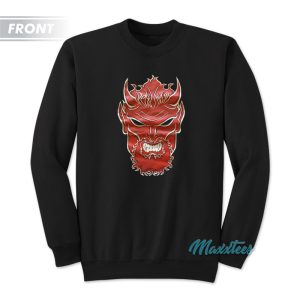 Undertaker Red Big Evil Devil Sweatshirt