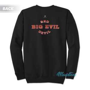 Undertaker Red Big Evil Devil Sweatshirt 2