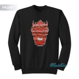 Undertaker Red Big Evil Devil Sweatshirt 3