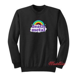 Unicorn Death Metal Rainbow Sweatshirt