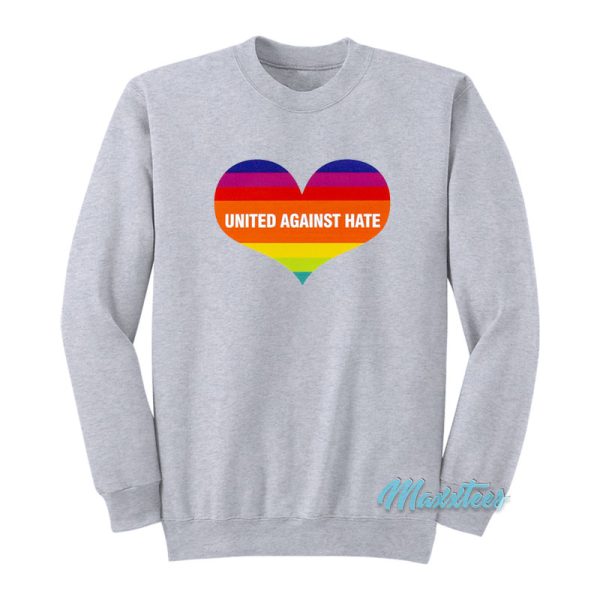 United Against Hate Pride Sweatshirt