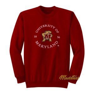 University Of Maryland Basketball Sweatshirt 1