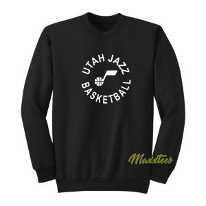 Utah Jazz Basketball Logo Sweatshirt 1