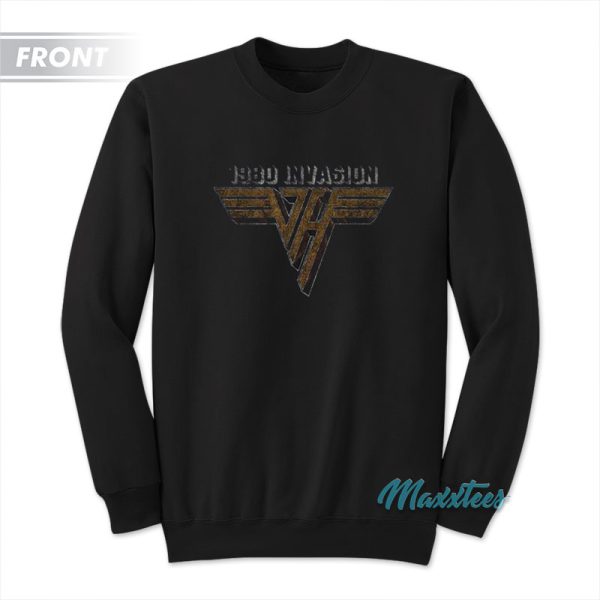 Van Halen 1980 Invasion Sweatshirt