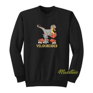 Velocireader Books Dino Raptor Sweatshirt