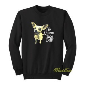 Vintage 1998 Taco Bell Yo Quiero Taco Sweatshirt