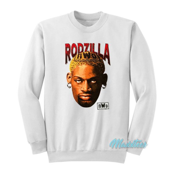 Vintage Dennis Rodman Rodzilla NWO Wrestling Sweatshirt