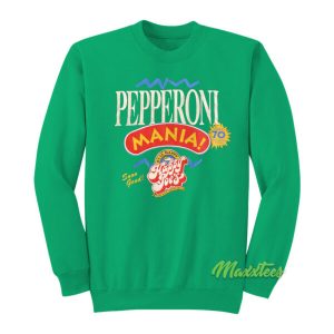 Vintage Happy Joes Pizza and Ice Pepperoni Mania Sweatshirt