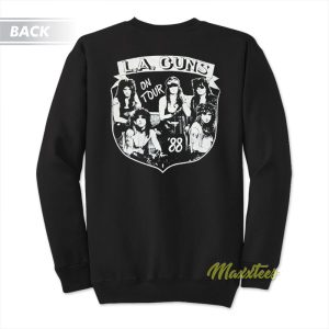 Vintage LA Guns No Mercy Tour 1988 Sweatshirt 1