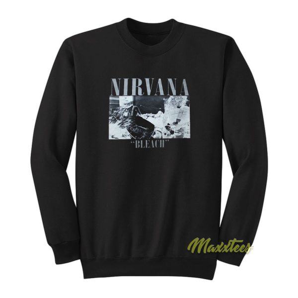 Vintage Rare Nirvana Bleach Kurt Cobain Sweatshirt