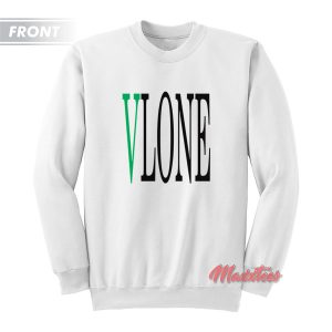Vlone Staple Green Sweatshirt 1