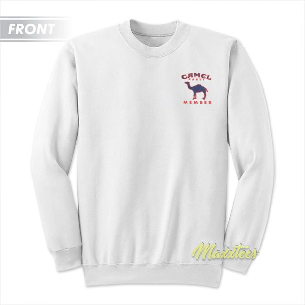 Vote Joe Camel in 1992 Sweatshirt