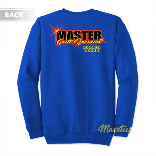 Waffle House Rockstar Grill Operator 1988 Sweatshirt