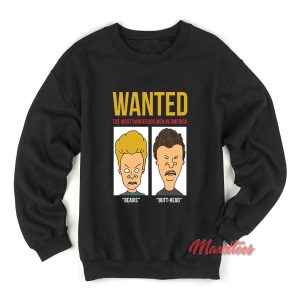 Wanted Beavis Butt Head Sweatshirt 1