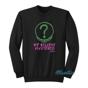 We Believe Mysterio Marvel Spiderman Sweatshirt 1