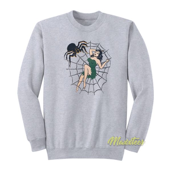 Web Of Lies Fitted Sweatshirt