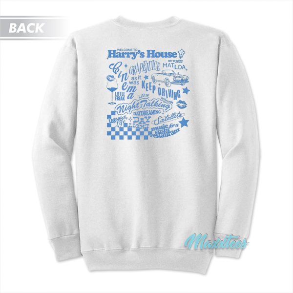 Welcome To Harry’s House Grape Juice Matilda Sweatshirt