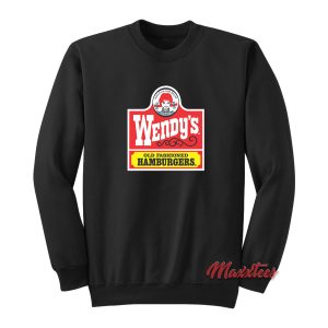 Wendys Old Fashioned Hamburgers Sweatshirt 1