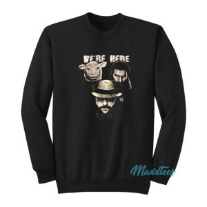 Were Here The Wyatt Family Sheep Sweatshirt 2