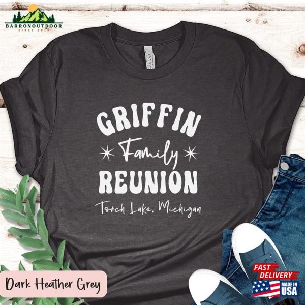 2023 Family Reunion Shirts Personalized T-Shirts Camping Shirt T-Shirt Classic