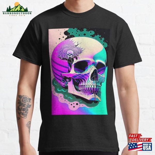 Abstract Fantasy Skull To Be Or Not Classic T-Shirt Sweatshirt