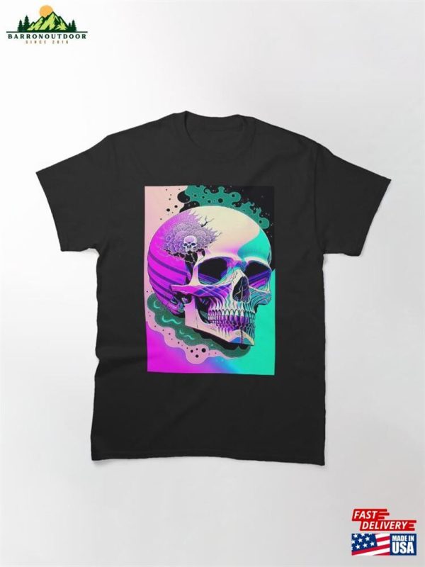 Abstract Fantasy Skull To Be Or Not Classic T-Shirt Sweatshirt