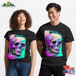 Abstract Fantasy Skull To Be Or Not Classic T Shirt Sweatshirt 3