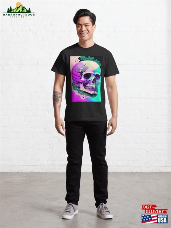 Abstract Fantasy Skull To Be Or Not Classic T-Shirt Sweatshirt