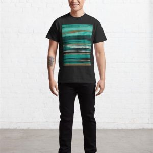 Abstract Lines Classic T Shirt 3