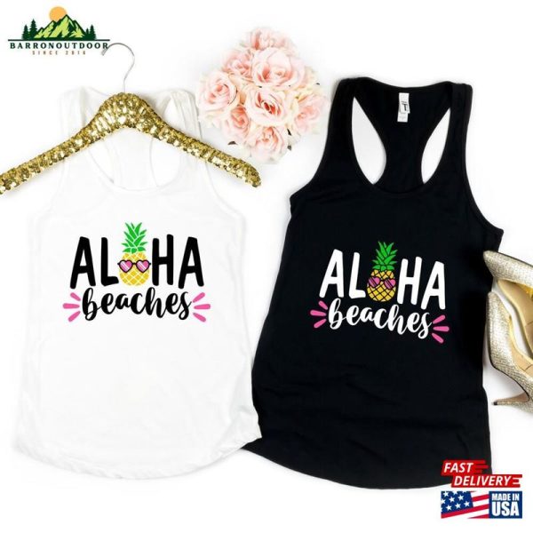 Aloha Beaches T-Shirt Vacation Shirt Summer Hoodie Unisex