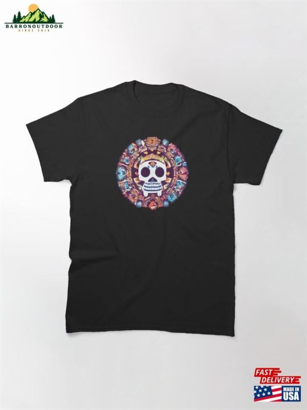 Another Halloween Skull In Circle Classic T-Shirt Hoodie