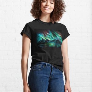 Aurora Borealis Alaska Classic T Shirt Sweatshirt Hoodie 4