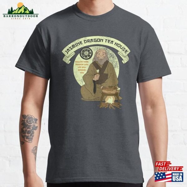 Avatar The Last Airbender Iroh Jasmine Dragon Tea House Classic T-Shirt Unisex