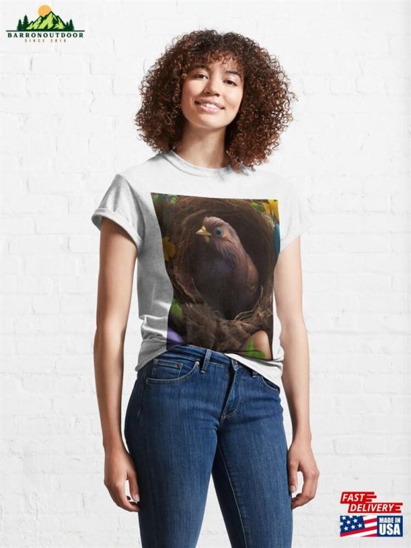 Bella Amg Chocolate Chickens Easter In A Nest (Edition #4) Classic T-Shirt Unisex